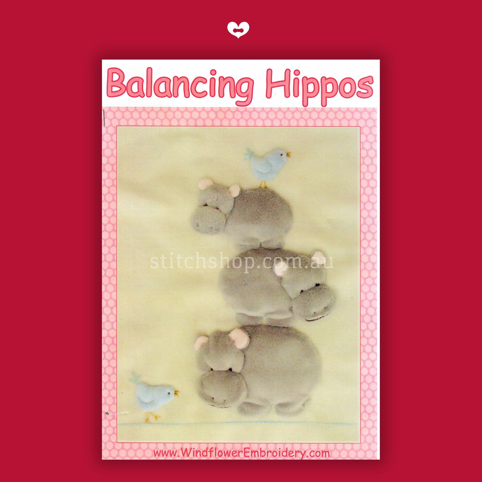 Balancing Hippos Pattern Pack