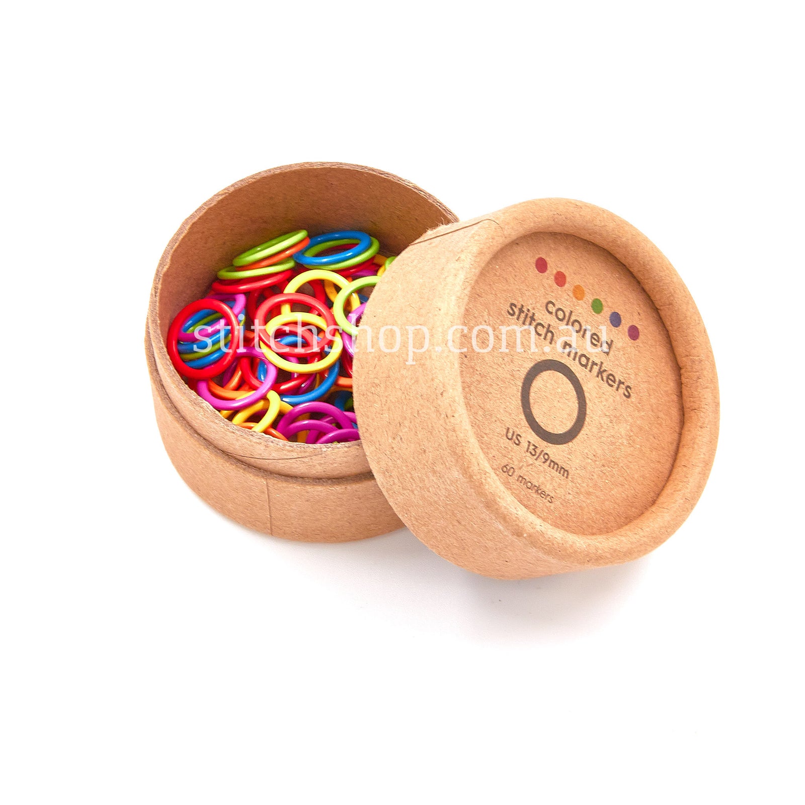 Cocoknits Coloured Ring Stitch Markers - Regular 9mm (cm206creg)