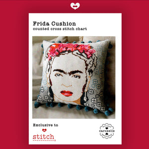 Frida Cushion Cross Stitch Chart