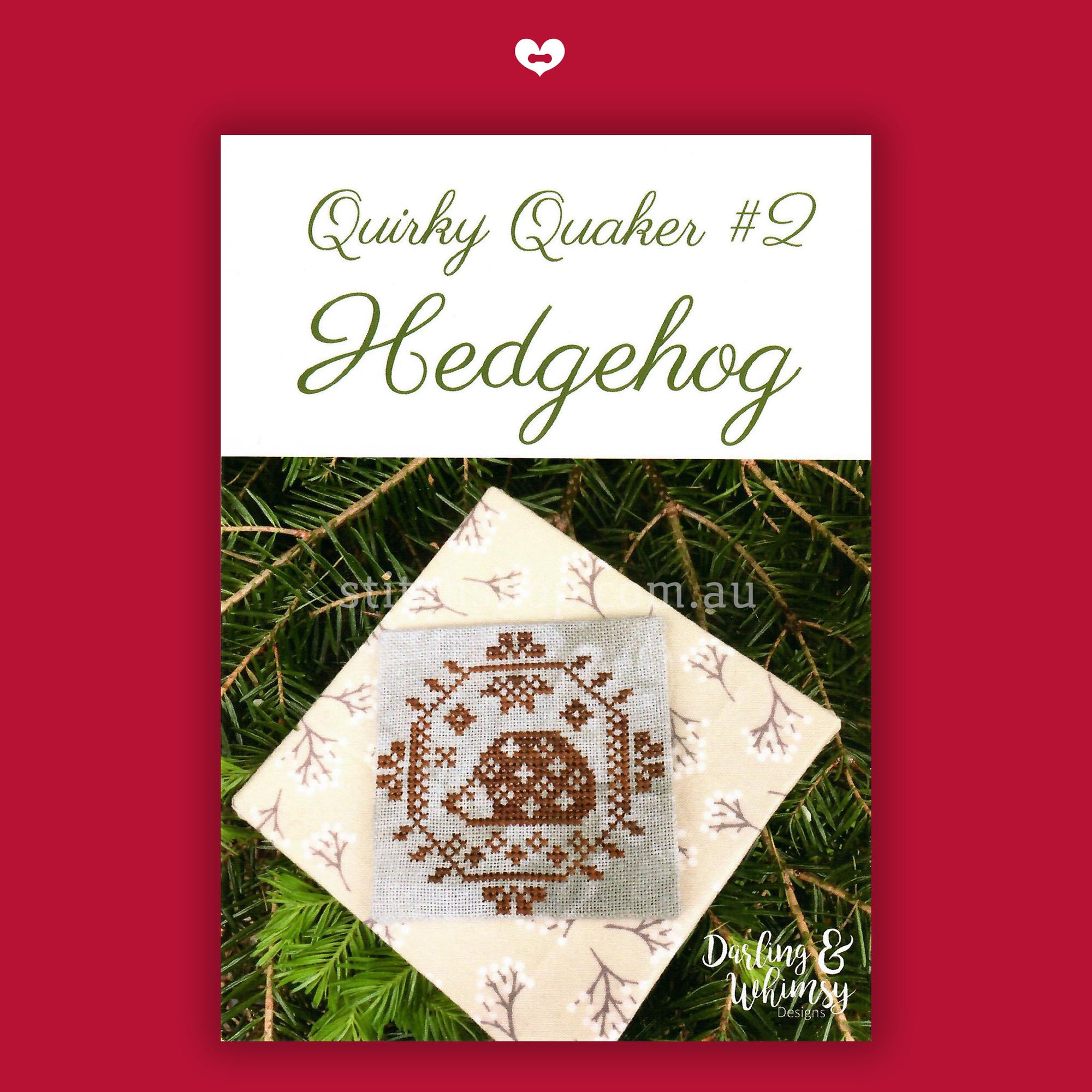 Quirky Quaker: Hedgehog