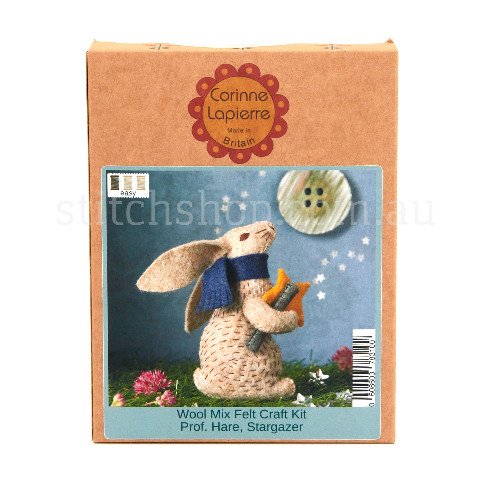 Professor Hare Stargazer Mini  Wool Mix Felt Kit
