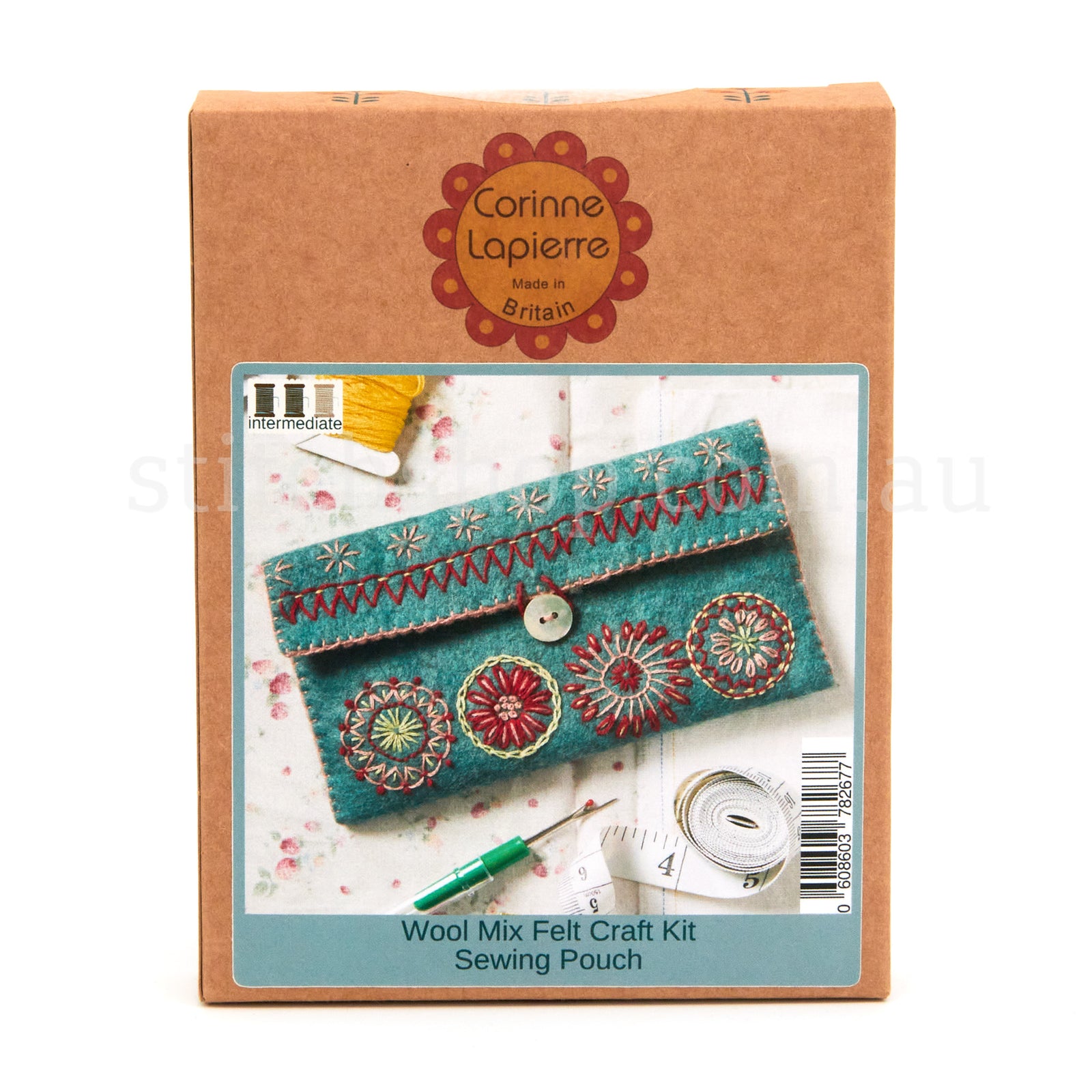 Sewing Pouch Wool Mix Felt Kit