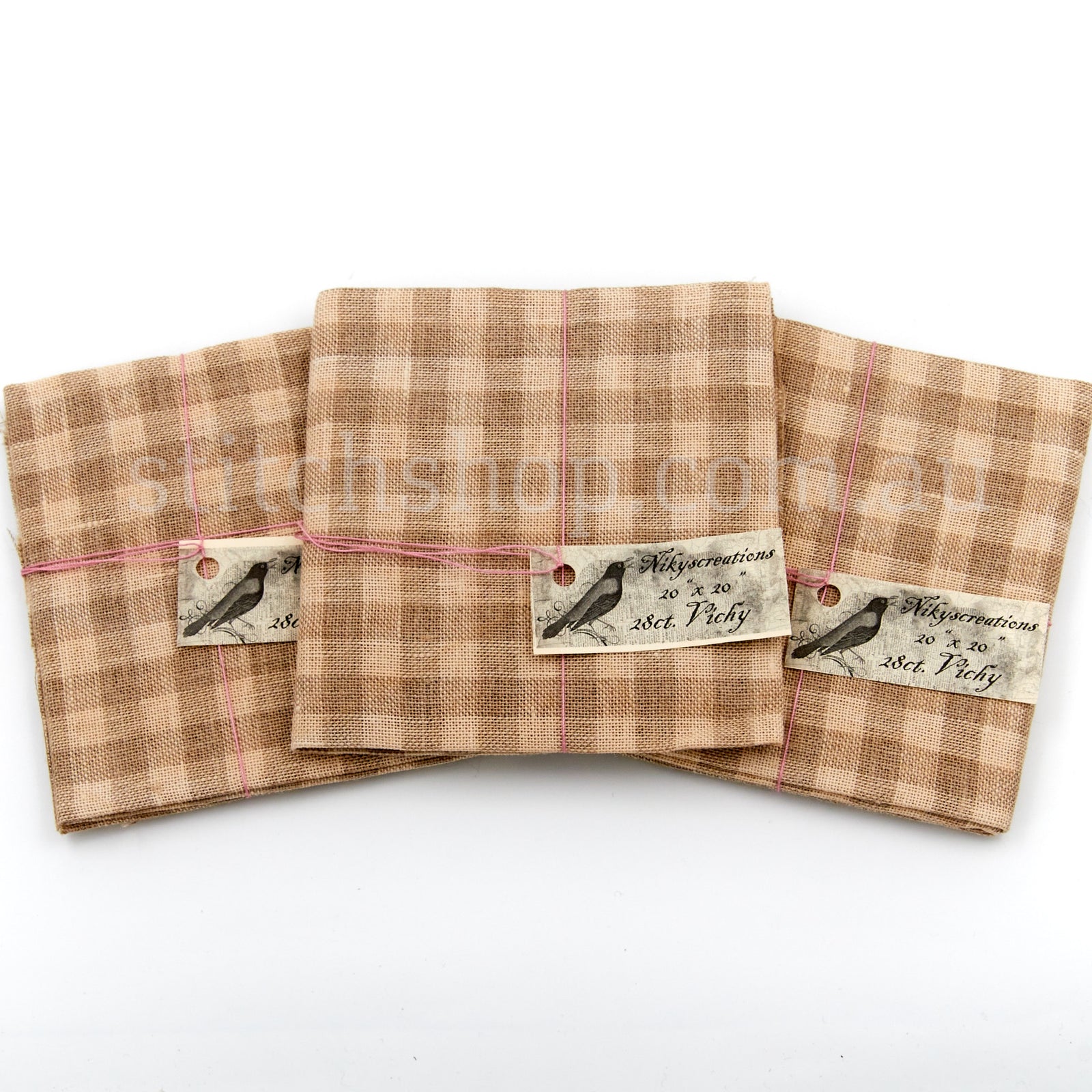 Niky's 28Ct Vichy Linen