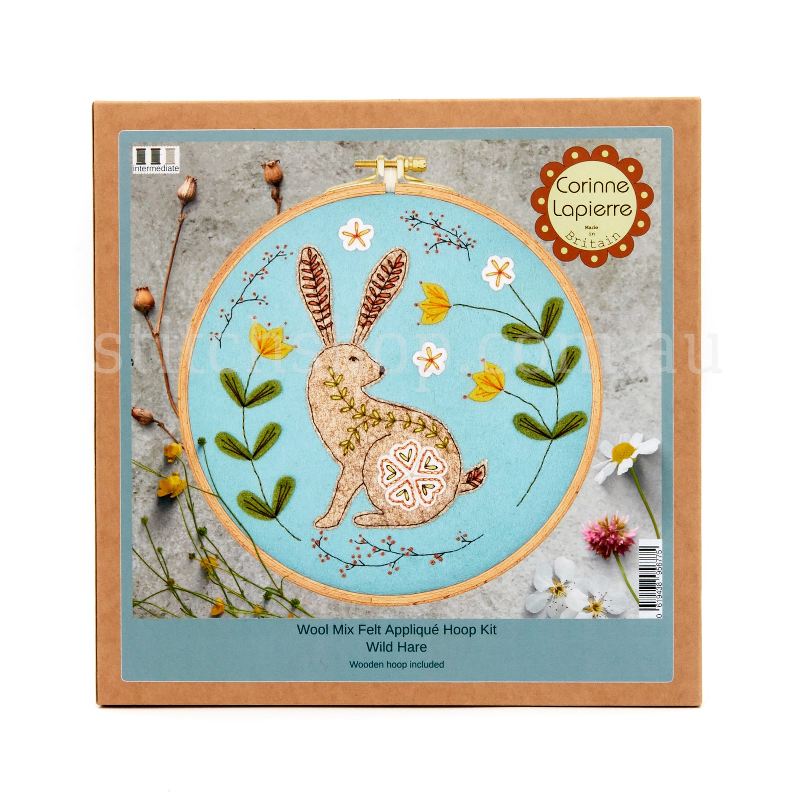 Wild Hare Applique Hoop Kit